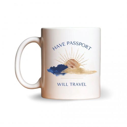 Have Passport will Travel με φωτογραφία, Κεραμική Κούπα 330ml